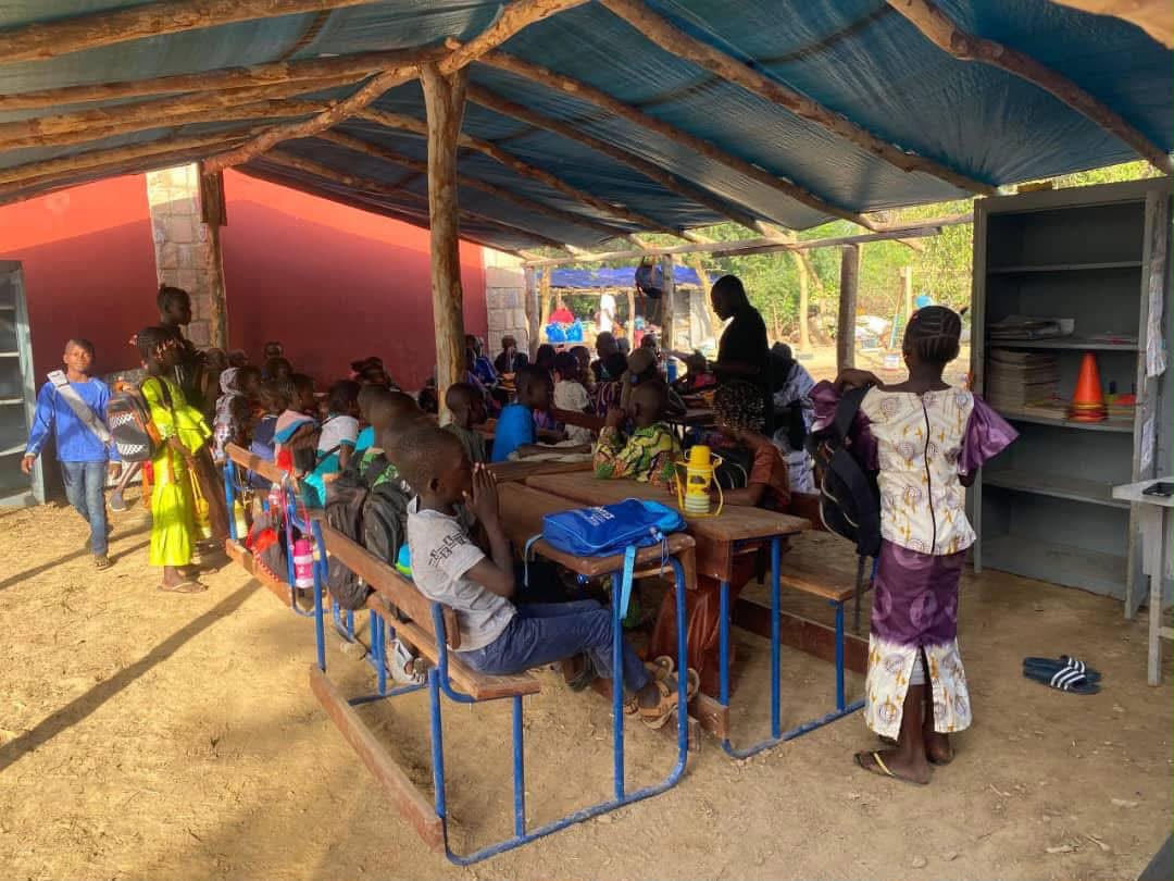 Enfants en classe - OPEN MALI